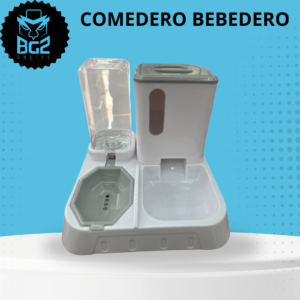 Comedero y bebedero automático para mascotas